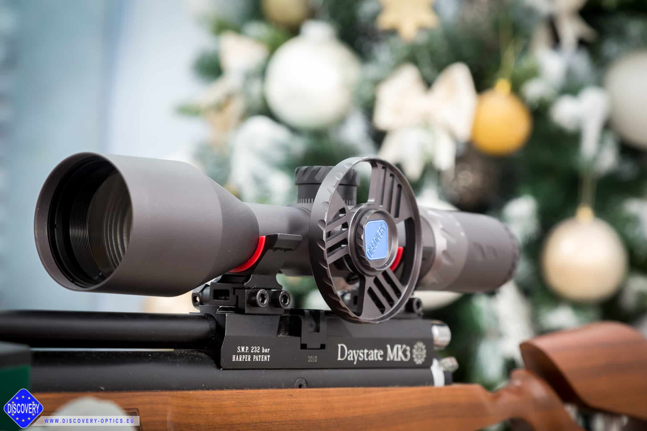 DISCOVERY ED FFP 4-16X50SF 1/10MIL Side parallax riflescope