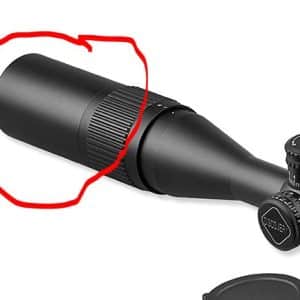 Discovery árnyékoló toldat VT-R 4-16x42AOE és Hawke Vantage 40mm front céltávcsőhöz