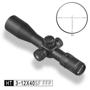 Discoveryopt HT 3-12X40SF FFP 1/4MOA Side parallax riflescope