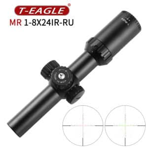 T-Eagle MR 1-8X24 IR-RU 1/2MOA riflescope, hunting scope