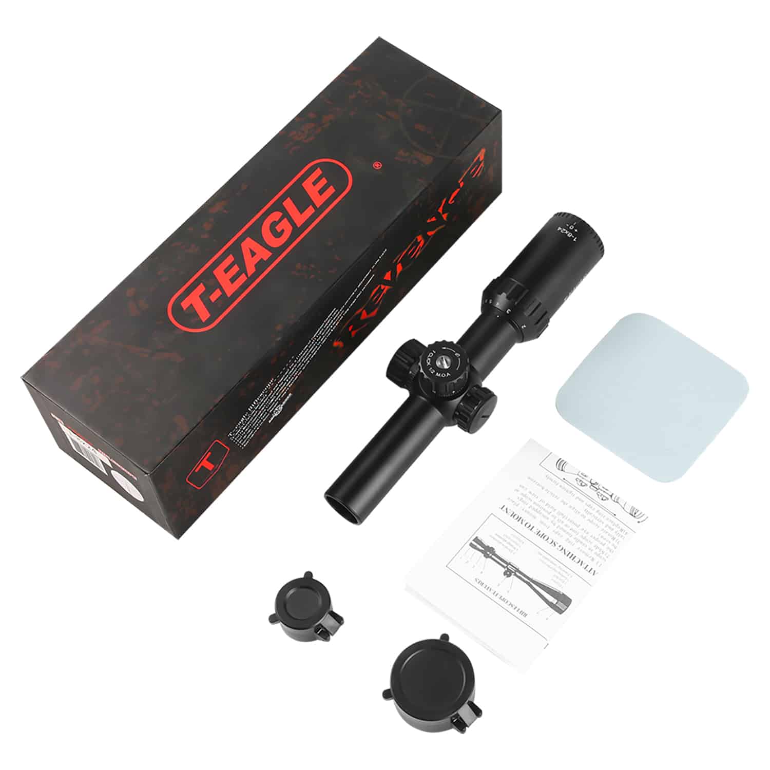 T-Eagle MR 1-8X24 IR-RU 1/2MOA Zielfernrohr, Jagdzielfernrohr – Bild 6