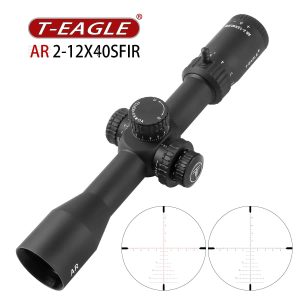 T-Eagle AR 2-12X40 SFIR 1/4MOA Side parallax riflescope