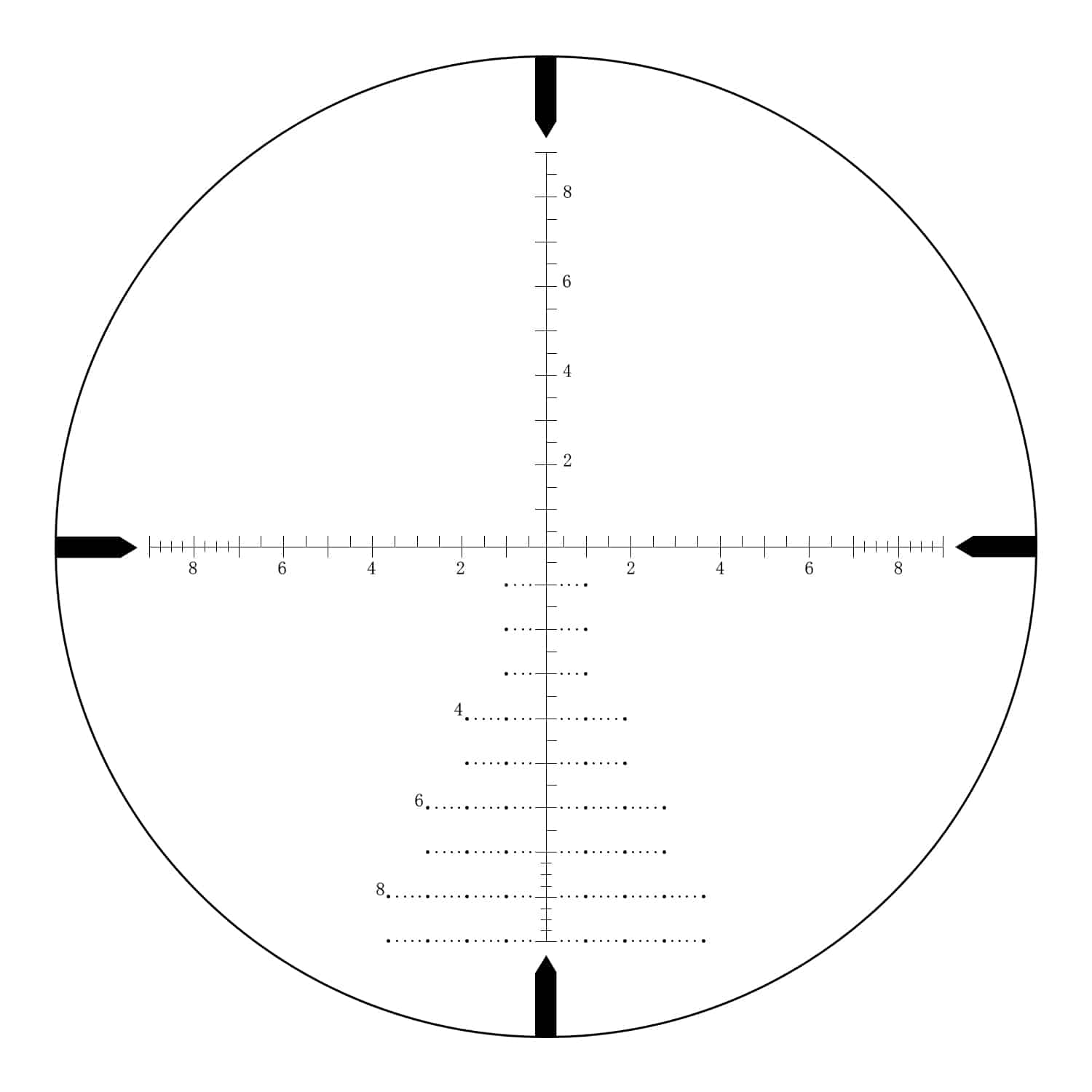 T-Eagle AR 2-12X40 SFIR 1/4MOA Side parallax riflescope - Image 9