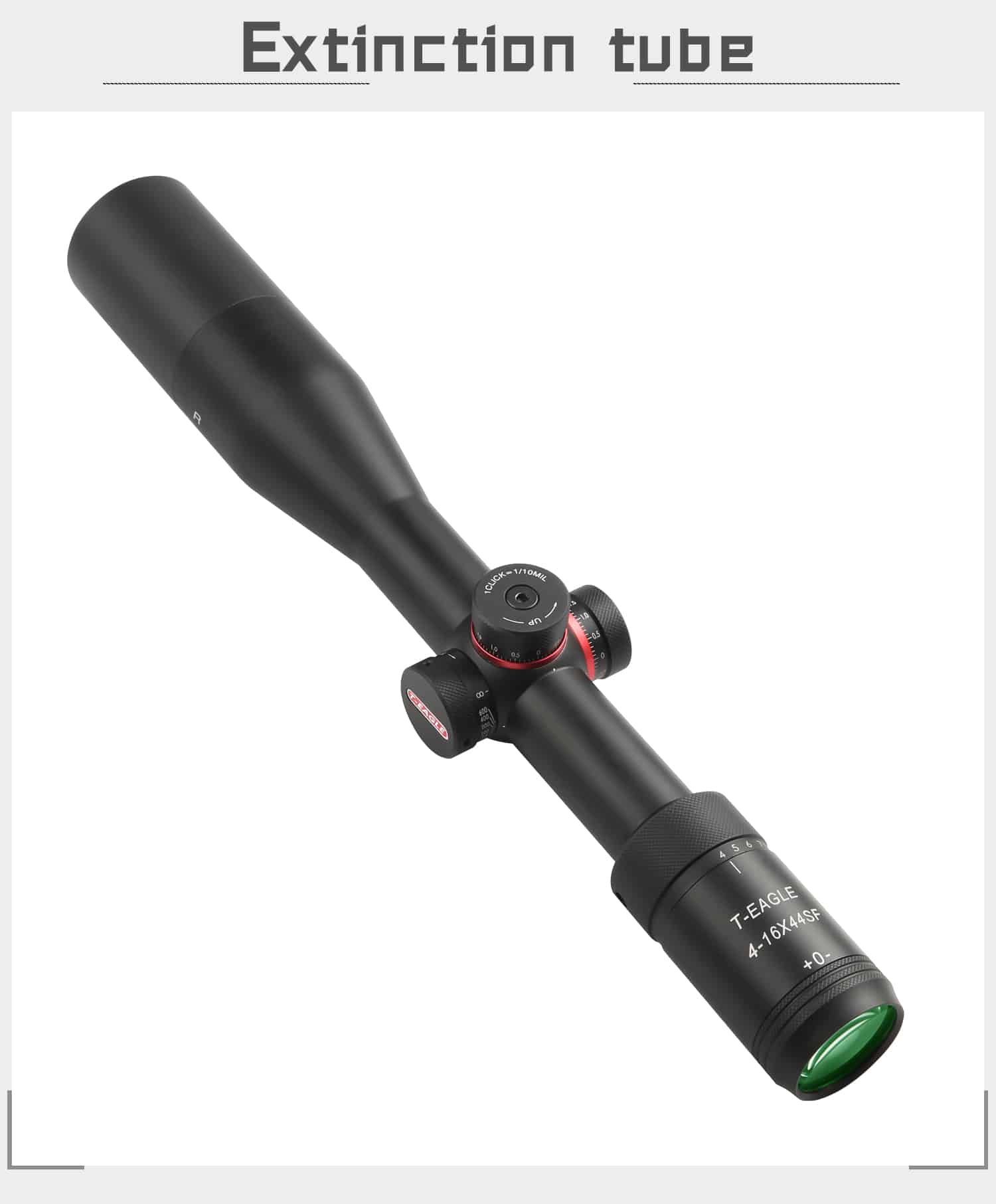 T-Eagle R 4-16X44 SF 1/10MIL Side parallax riflescope - Image 13