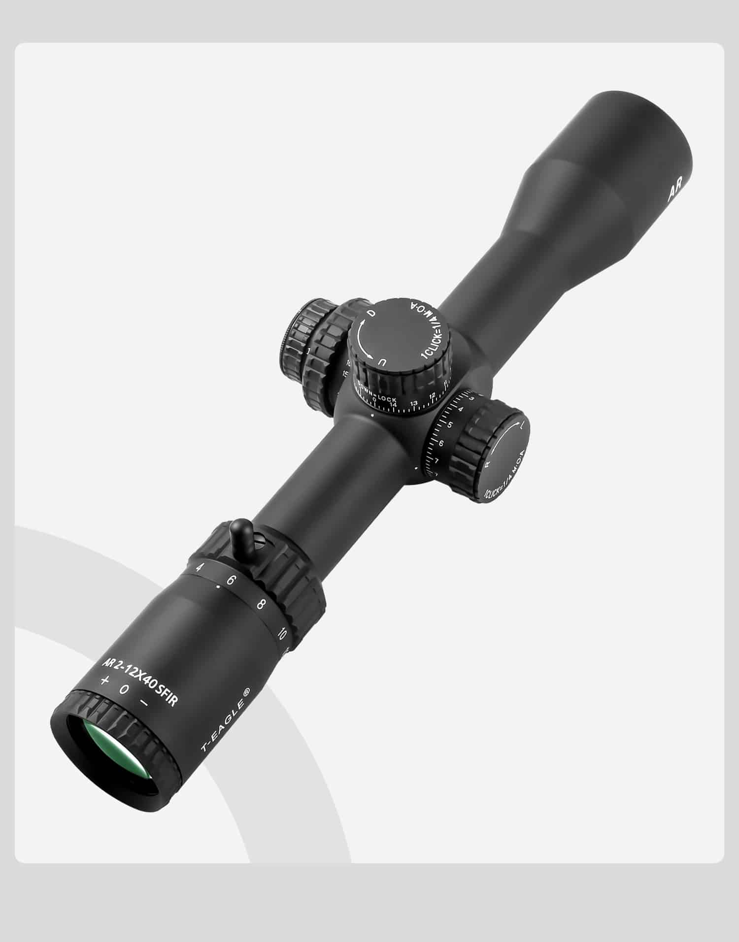 T-Eagle AR 2-12X40 SFIR 1/4MOA Side parallax riflescope - Image 20