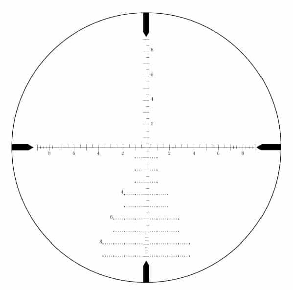 T-Eagle AR 2-12X40 SFIR 1/4MOA Side parallax riflescope - Image 3