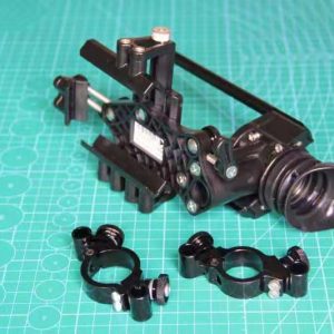 Céltávcső oldalkamera adapter mobiltelefonhoz 30mm-es tubushoz vagy 25,4-es tubushoz