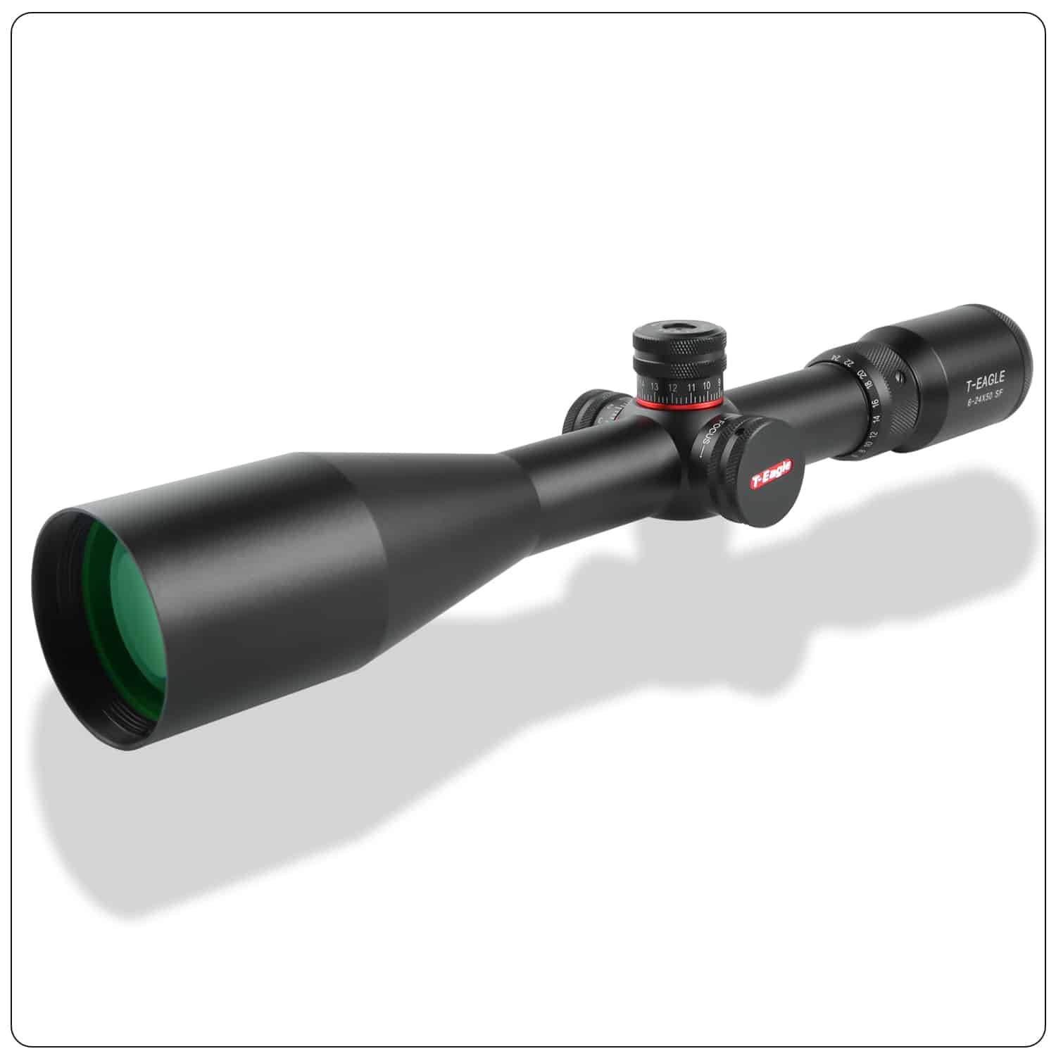 T-Eagle R 6-24x50 SF HK 1/10MIL Side parallax riflescope - Image 2