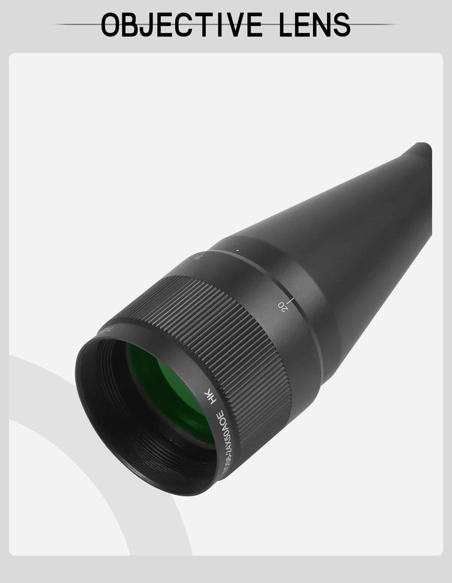 T-Eagle EOS 6-24x50 AOE HK 1/4MOA Frontparallaxos céltávcső - Image 2