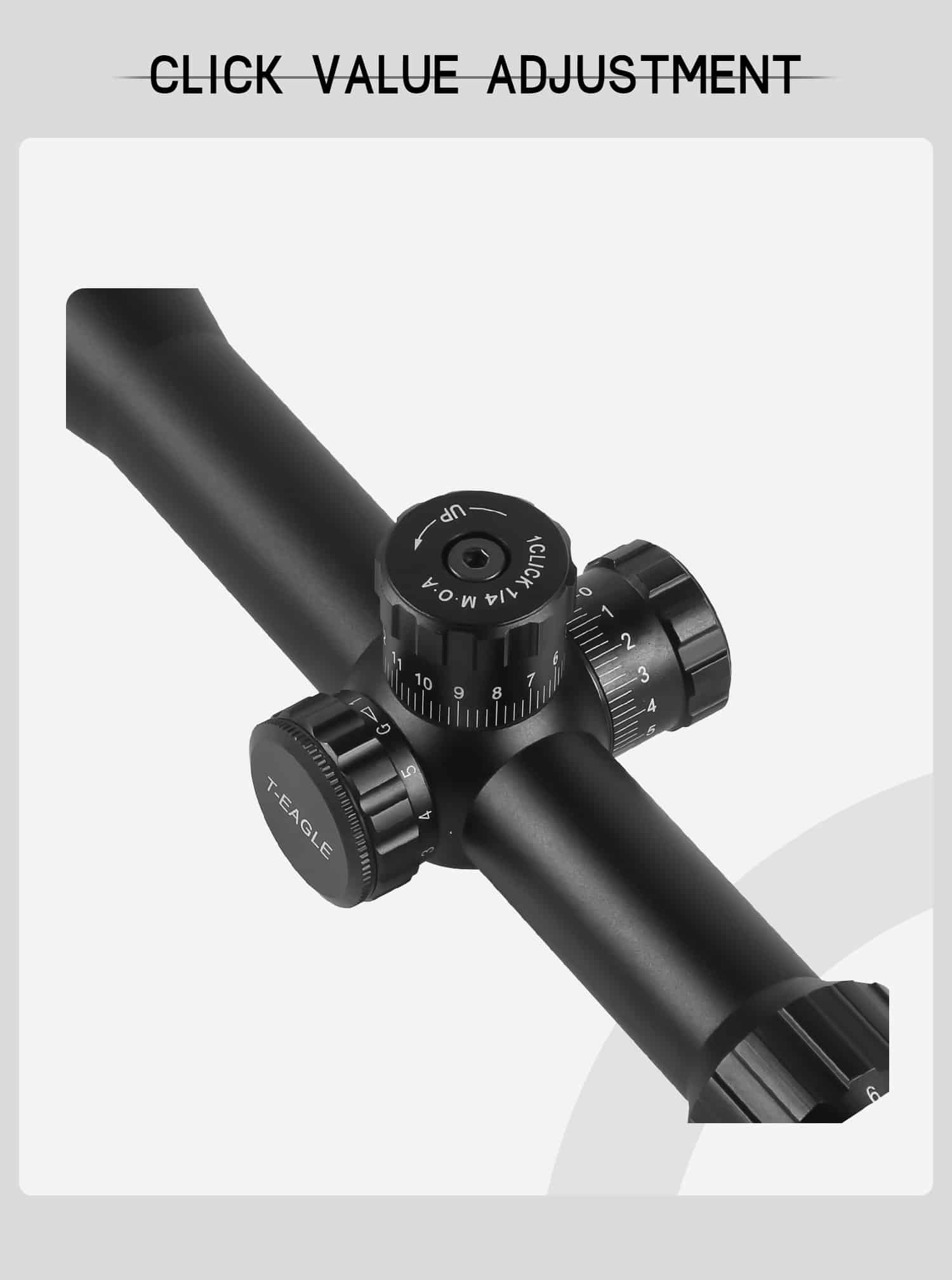 T-Eagle EOS 6-24x50 AOE HK 1/4MOA Frontparallaxos céltávcső - Image 6