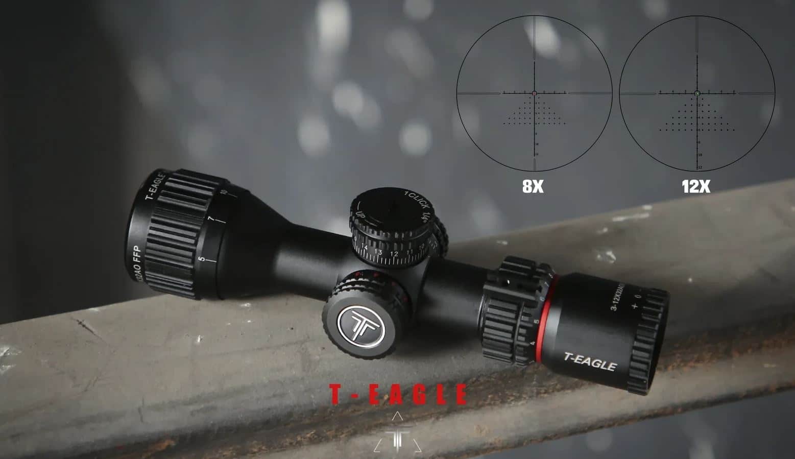 T-Eagle SR 3-12X32AO FFP IR