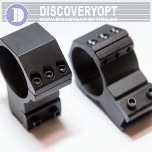 Discoveryopt 3 csavaros magas céltávcső szerelék 34mm tubushoz 11mm sínre