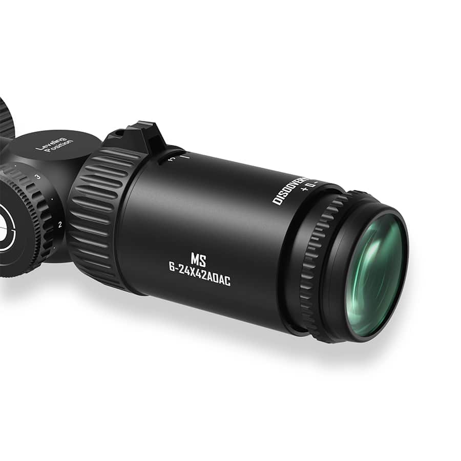 DISCOVERYOPT MS 6-24X42AOAC HK 1/4MOA Frontparallaxos céltávcső