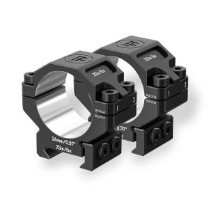 Discoveryopt premium 6061AL low riflescope mount for 34mm tube on 20mm picatinny rail