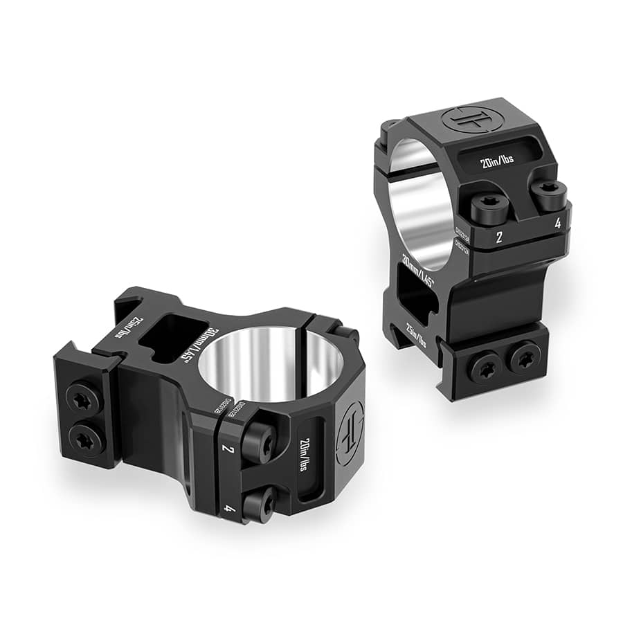 Discoveryopt premium 6061AL magas céltávcső szerelék 30mm tubushoz 20mm picatinny sínre