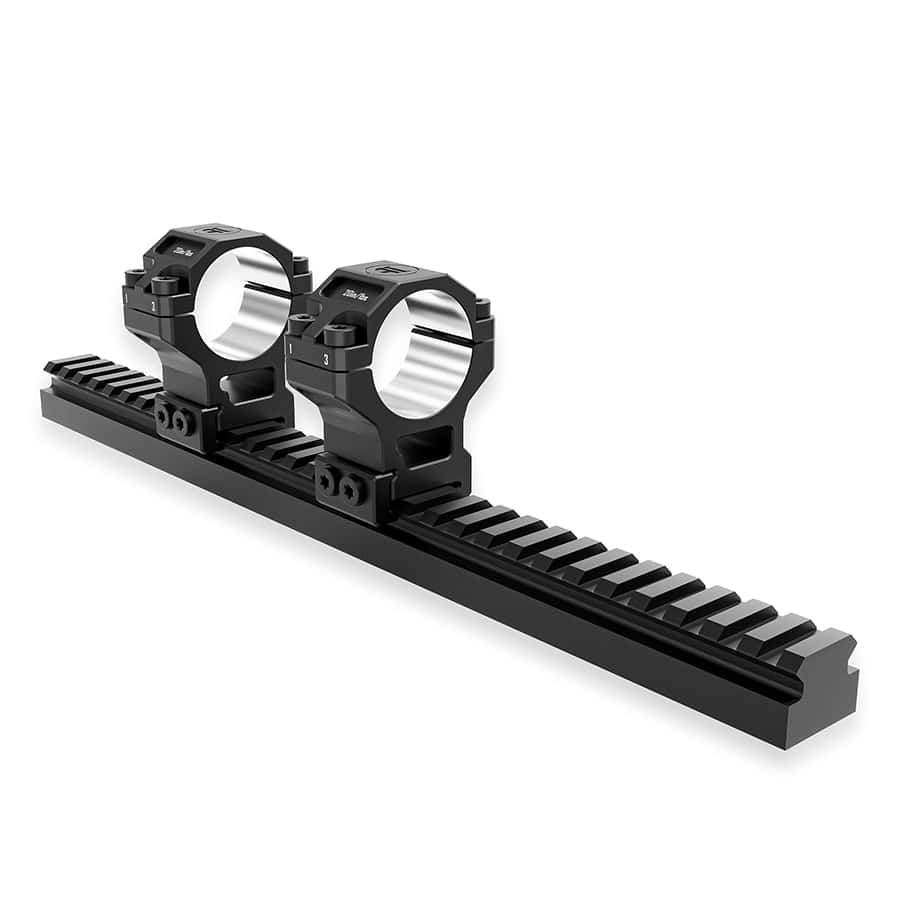 Discoveryopt Premium 6061AL hohe Zielfernrohrhalterung für 34-mm-Rohr auf 20-mm-Picatinny-Schiene