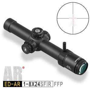 DISCOVERYOPT ED AR 1-8X24SFIR FFP Oldalparallaxos céltávcső MOA