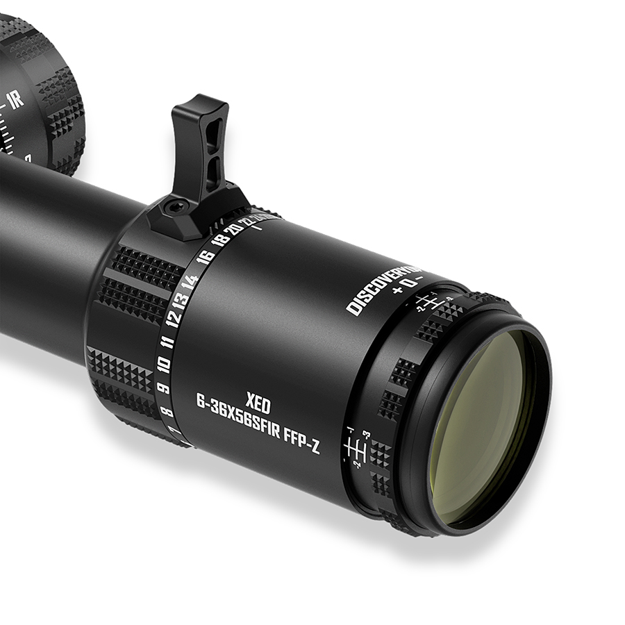 Discoveryopt XED 6-36X56SFIR FFP-Z 1/10MIL ZEROSTOP Oldalparallaxos céltávcső