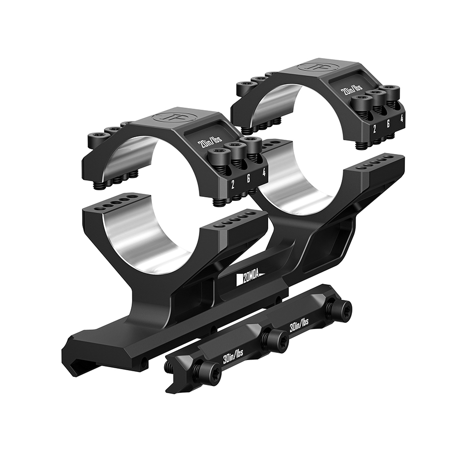 Discoveryopt egy részes DGCM-3 34mm-es eltolt 20MOA döntött magas távcső szerelék 20mm picatinny sínre