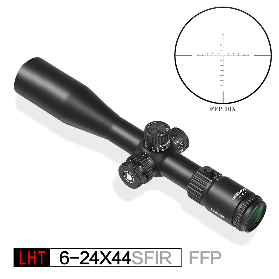 Discoveryopt LHT 6-24X44SFIR FFP 1/4MOA Side Parallax Riflescope