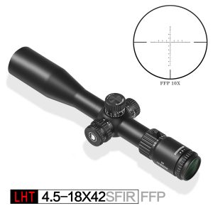 Discoveryopt LHT 4.5-18X42SFIR FFP 1/4MOA Oldalparallaxos céltávcső